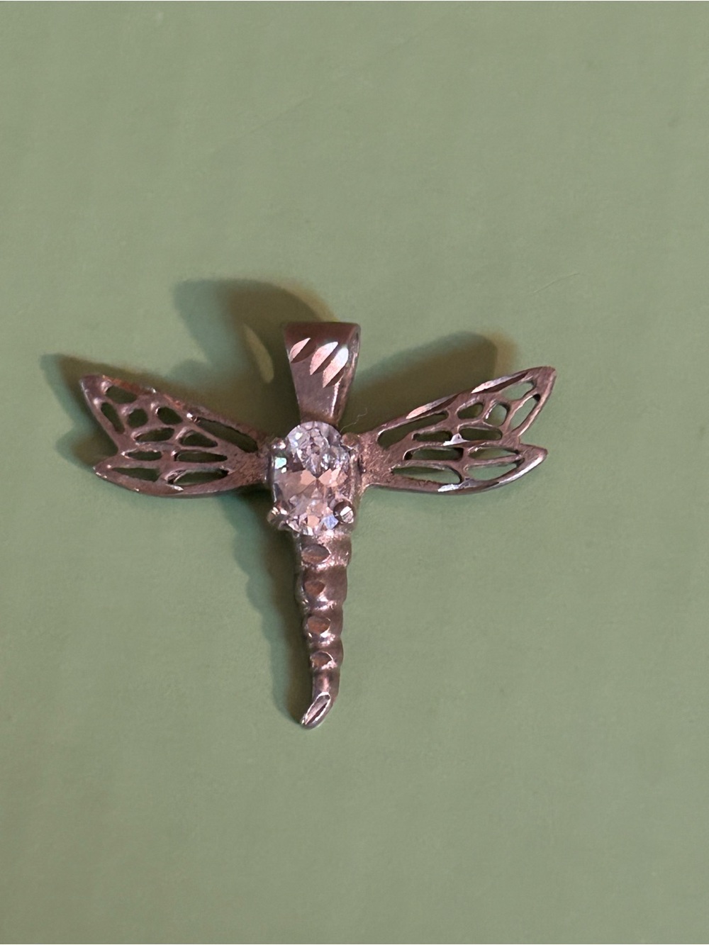 Sterling silver Dragonfly Pendent